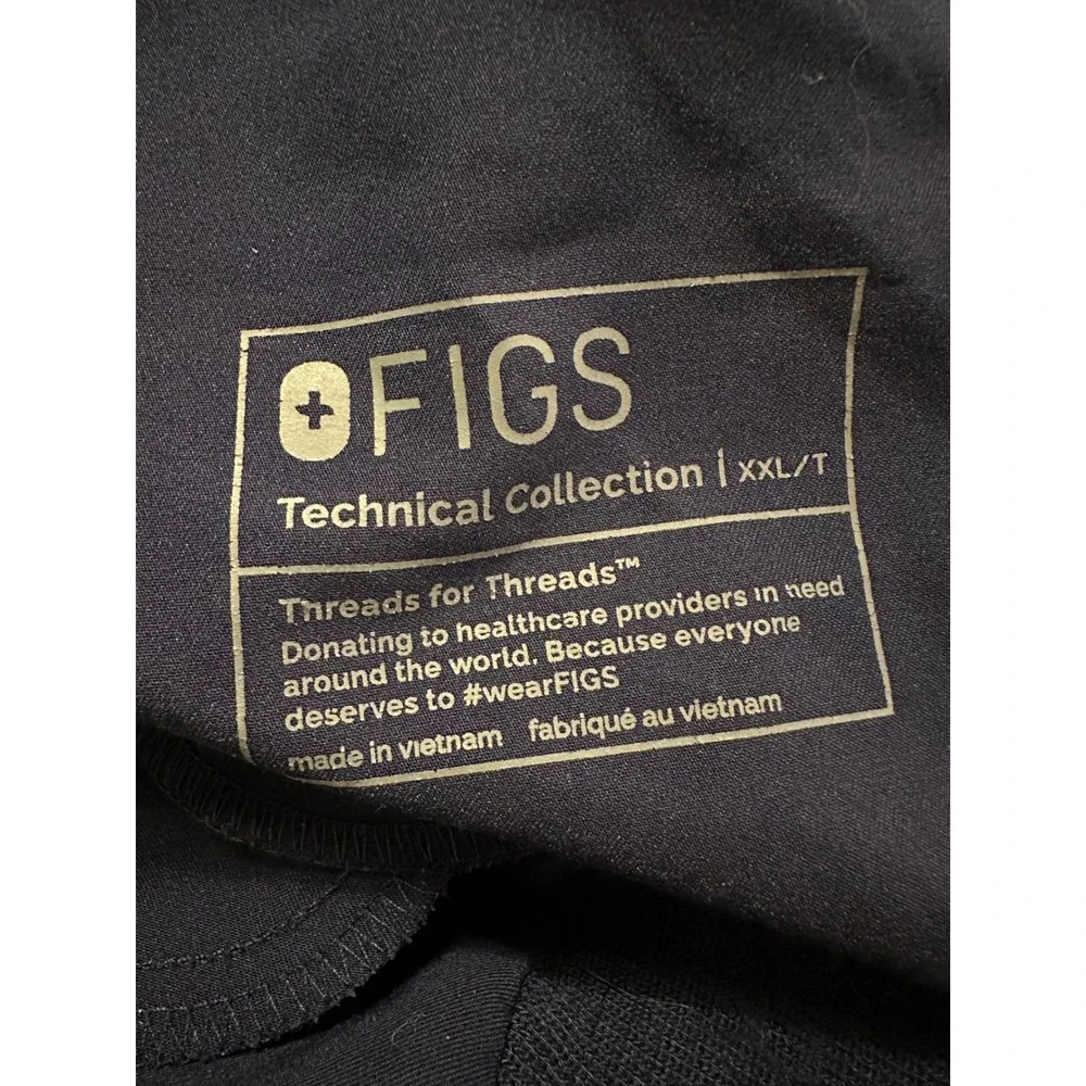 FIGS Technical Collection Mens Tansen Jogger‎ Scrub Pants XXL Tall Blue Medical